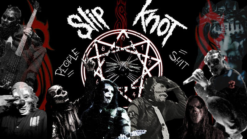 Shawn Crahan Sid Wilson Mick Thomson People Slipknot Shit Music, HD wallpaper