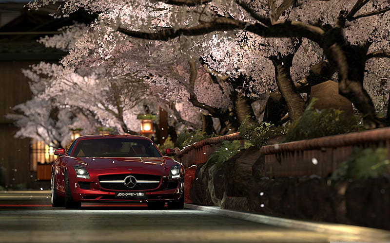 Mercedes Benz AMG Gran Turismo 5-Gran Turismo Game, HD wallpaper