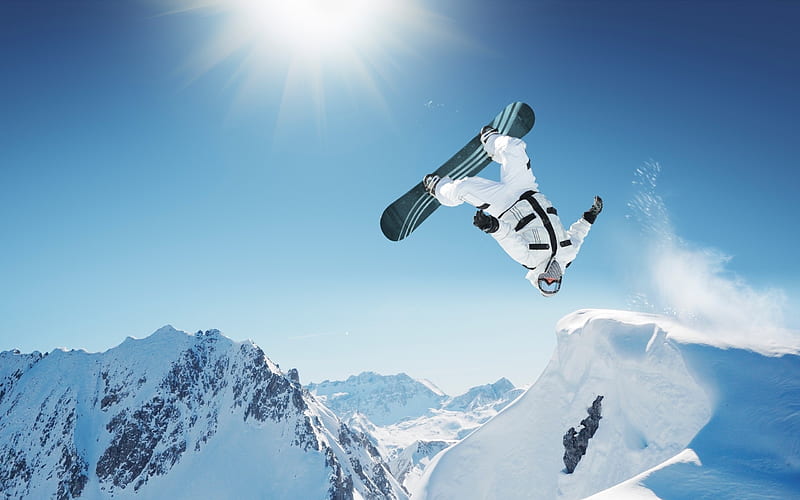 Snow Mountain Snowboarding Extreme 18, HD wallpaper