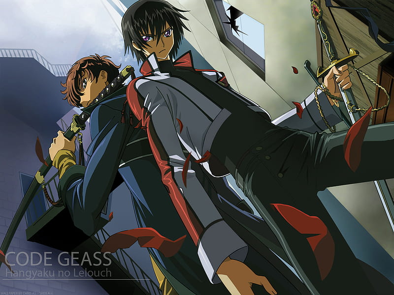 Code Geass Lelouch Lamperouge and Suzaku Kururugi.Android