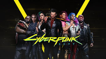 Cyberpunk 2077 Characters 4K Wallpaper #7.2453