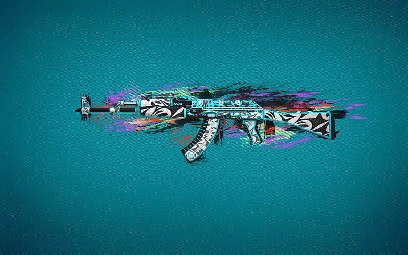 CS:GO Guns Minimalist 4K Wallpaper #4.3156