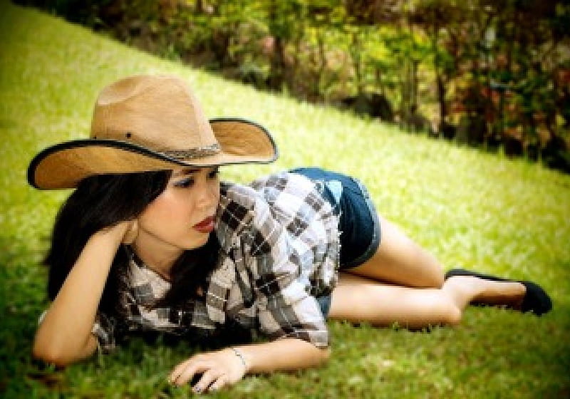 X Px P Free Download Lonely Cowgirl Female Westerns Models Hats Ranch Fun