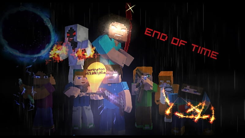 End of Time Minecraft Animation, Black Plasma Studios, HD wallpaper
