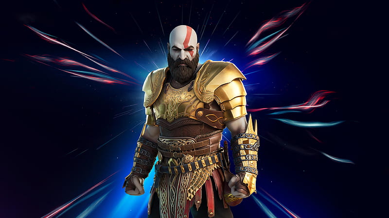 Kratos Fortnite Chapter 2, HD wallpaper
