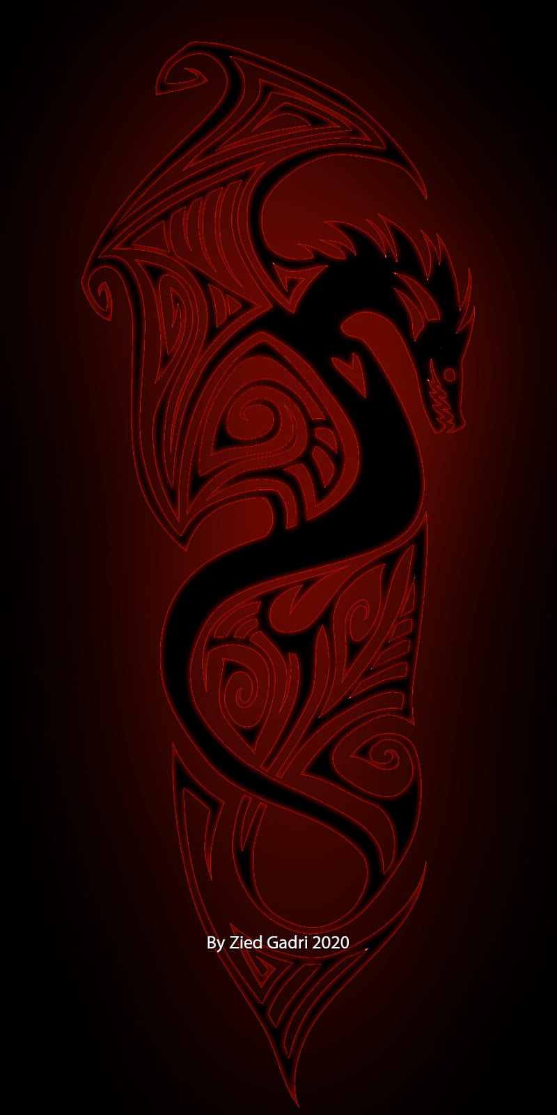 Dragon, black, dark, deer, dragons, logo, punk, red, team, wine, HD phone  wallpaper | Peakpx