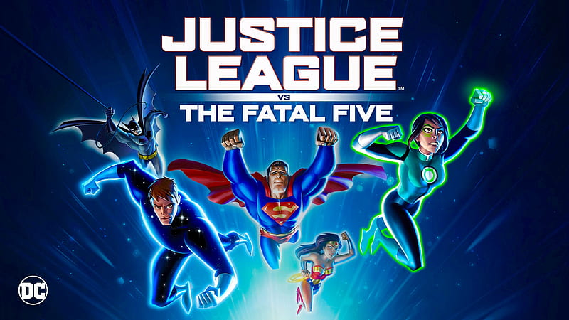 Movie, Justice League vs. the Fatal Five, Batman, Green Lantern, Jessica Cruz (Green Lantern), Starboy (DC Comics), Superman, Wonder Woman, HD wallpaper