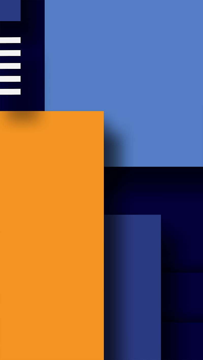 Blue and yellow, Blue, Color, abstract, abstraction, backdrop, background, bright, card, clean, colorful, creative, desenho, digital, dynamic, geometric, geometrical, geometry, graphic, material, minimal, modern, motion, orange, shadow, forma, space, style, texture, yellow, HD phone wallpaper