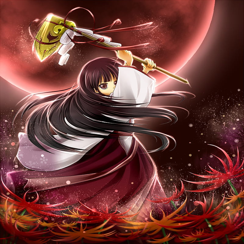 Dont mess with me, cute, lovely, girl, red moon, anime, hot, angry, sweet,  HD wallpaper | Peakpx