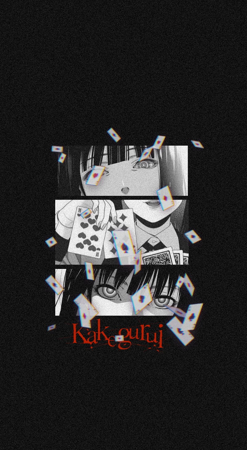 Kakegurui yumeko, /anime, kakegurui, yumeko, HD phone wallpaper