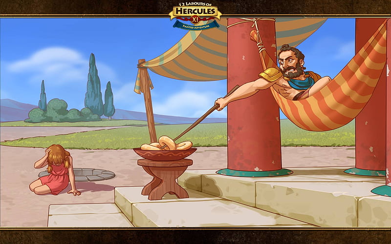12 Labours of Hercules XI - Painted Adventure05, video games, cool, puzzle, hidden object, fun, HD wallpaper