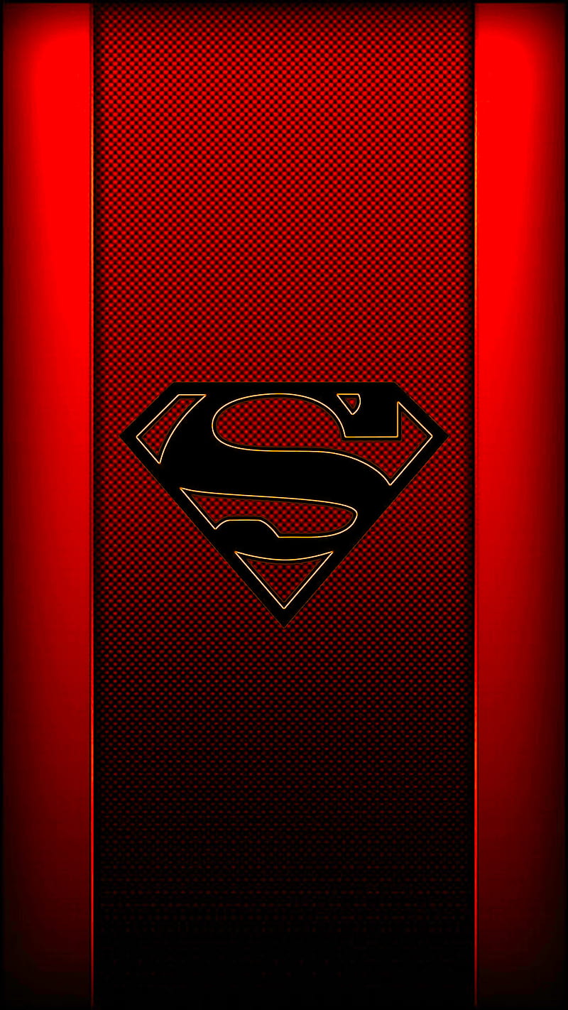 SUPERMAN, superman logo, HD phone wallpaper