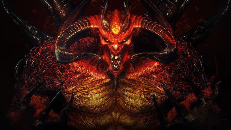 Dark Demon Horns Hd Wallpaper Peakpx 