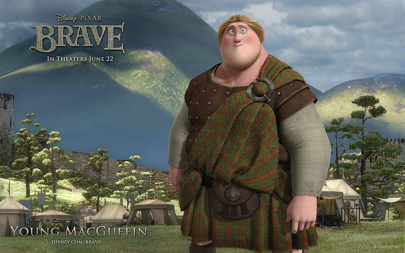 YOUNG MACGUFFIN-Brave 2012 Movie, HD wallpaper