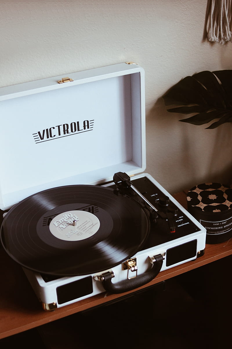 vinyl turntable, turntable, record, vinyl, music, HD phone wallpaper