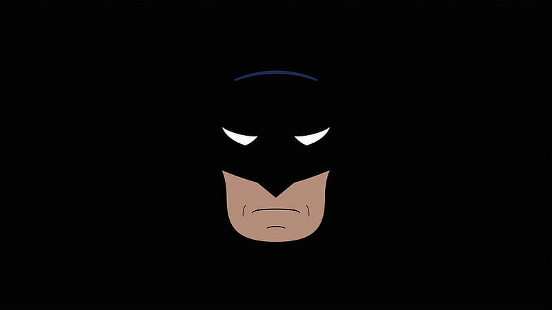 Batman Dark Minimal, batman, superheroes, minimalism, minimalist, dark, black, deviantart, HD wallpaper