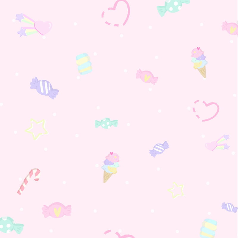 Pink, aesthetic, background, best, bts, candy, cute, friend, girly, kawai,  HD phone wallpaper | Peakpx
