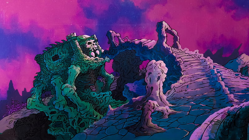 Castle Grayskull, He-Man, Masters Of The Universe, Grayskull, HD wallpaper  | Peakpx