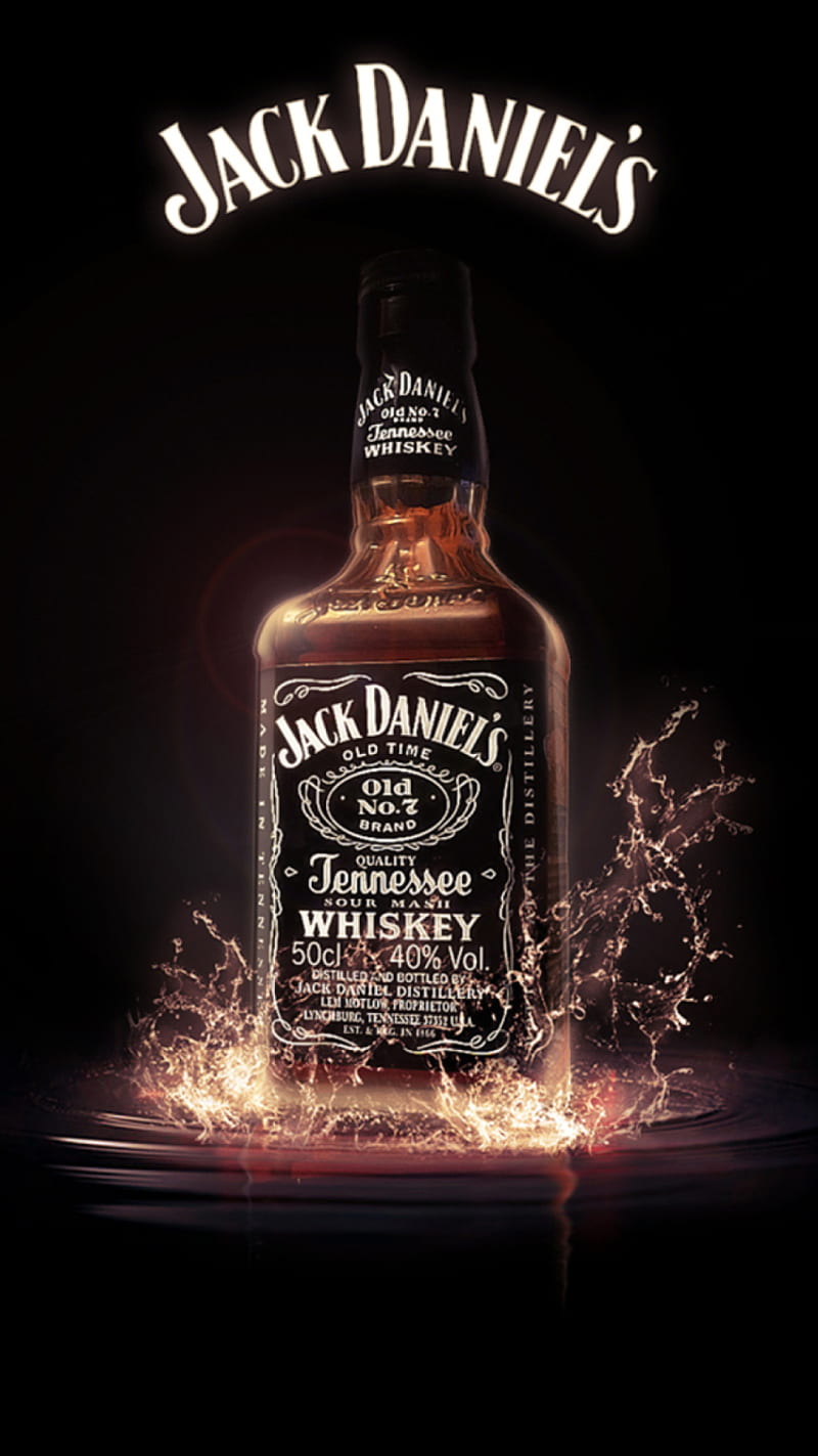 Jack Daniels, alcohol, whiskey, HD phone wallpaper