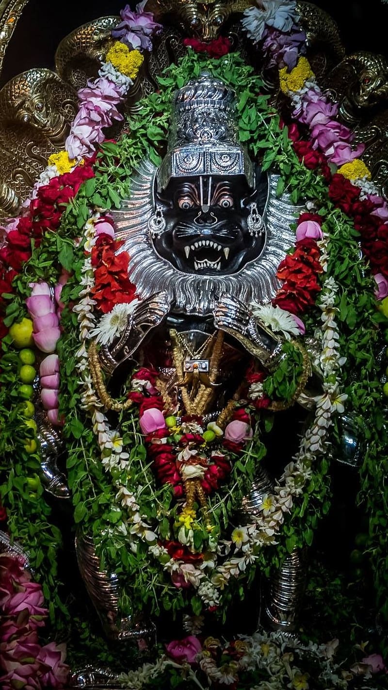 Narasimha Swamy, aarti, lord, god, HD phone wallpaper | Peakpx