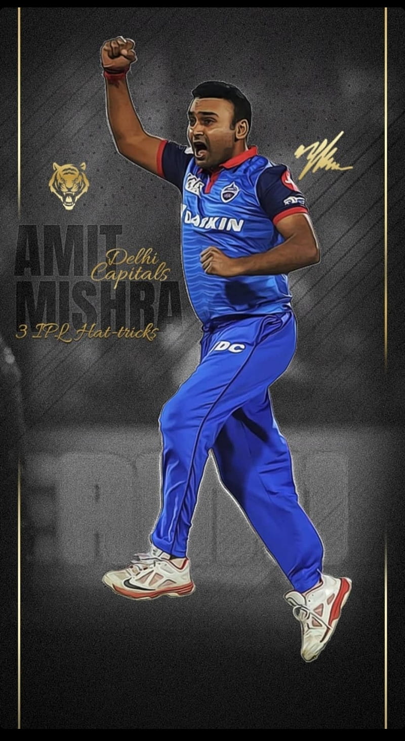 Amit Mishra, amit mishra, bowler, cricket team, delhi capitals, dilli,  indian cricket, HD phone wallpaper | Peakpx