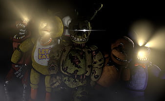 Video Game Five Nights at Freddy's 3 HD Wallpaper