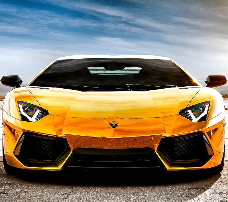 Lamborghiniaventador, art, carros, gold, new, HD wallpaper | Peakpx