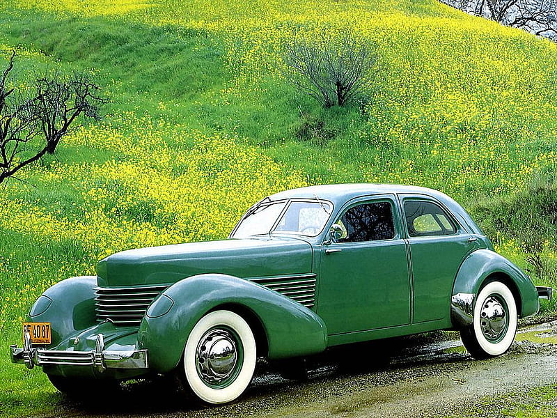1936-Cord 810 Westchester Sedan, cord, classic, sedan, HD wallpaper