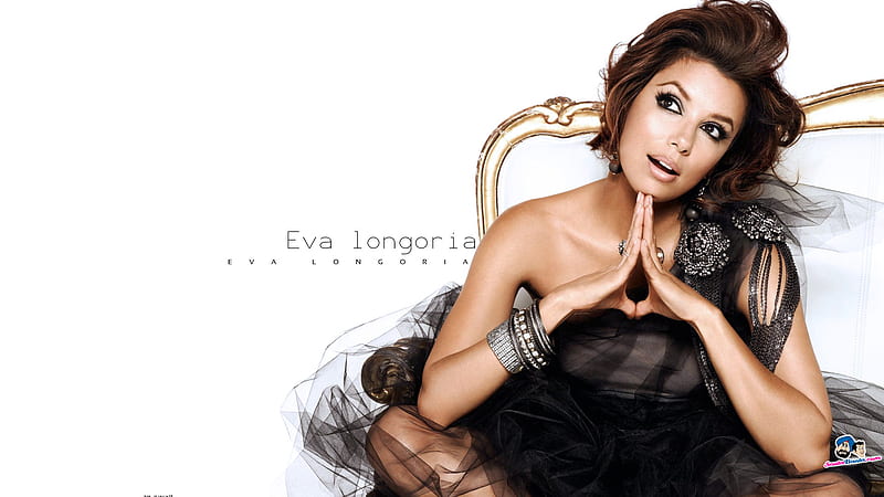 Eva Longoria, brunette, female, actress, santa banta, HD wallpaper