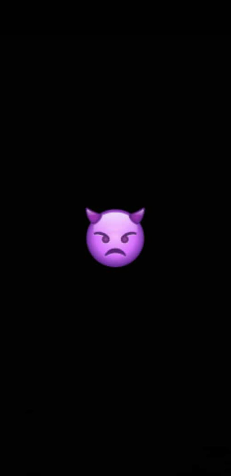 Devil 2, black, emoji, HD phone wallpaper