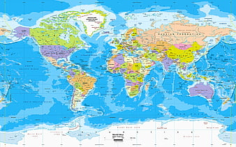 World Map Wallpapers on WallpaperDog