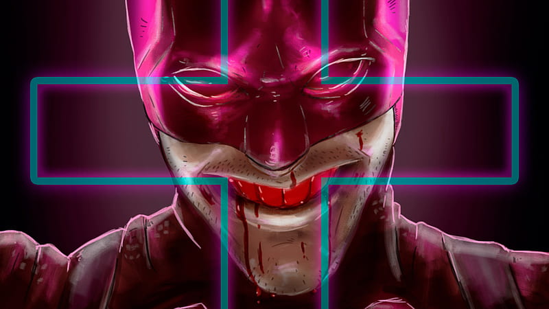 Daredevil Illustration, daredevil, superheroes, artwork, behance, HD wallpaper