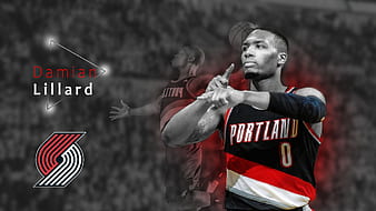 damian lillard fondo de pantalla hd