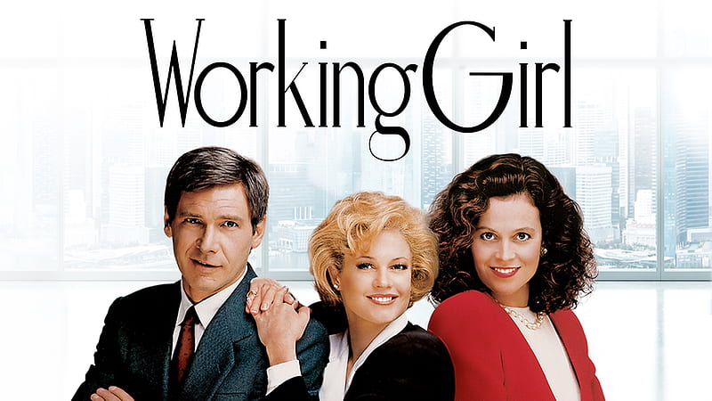 Movie, Working Girl, Harrison Ford, Sigourney Weaver, Melanie Griffith, HD wallpaper