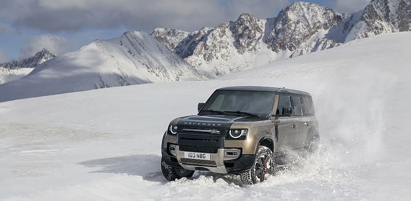 Snow, Range Rover, Land Rover, Car, Suv, Land Rover Defender, Vehicles, HD wallpaper