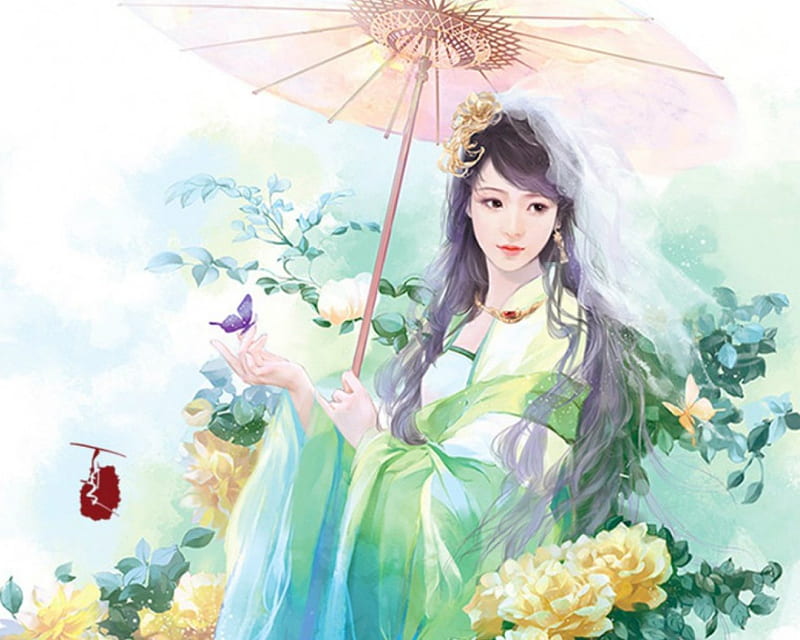 Nữ thần hoa đào châu Á: Hình ảnh về nữ thần hoa đào châu Á sẽ đưa bạn đến với một thế giới tràn đầy vẻ đẹp của hoa đào và nữ tính, giúp bạn thư giãn sau một ngày làm việc căng thẳng.