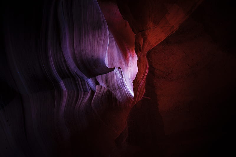 cave, rock, darkness, dark, HD wallpaper
