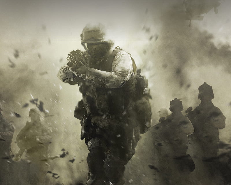 Call of Duty Modern Warfare, call of duty, cod, call of duty 4, modern warfare, HD wallpaper