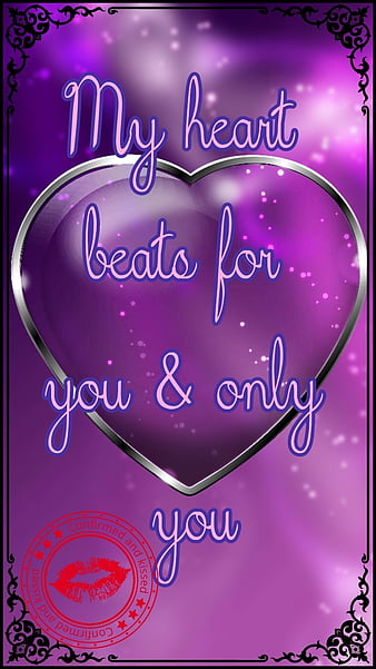 my heart beats only for you wallpapers