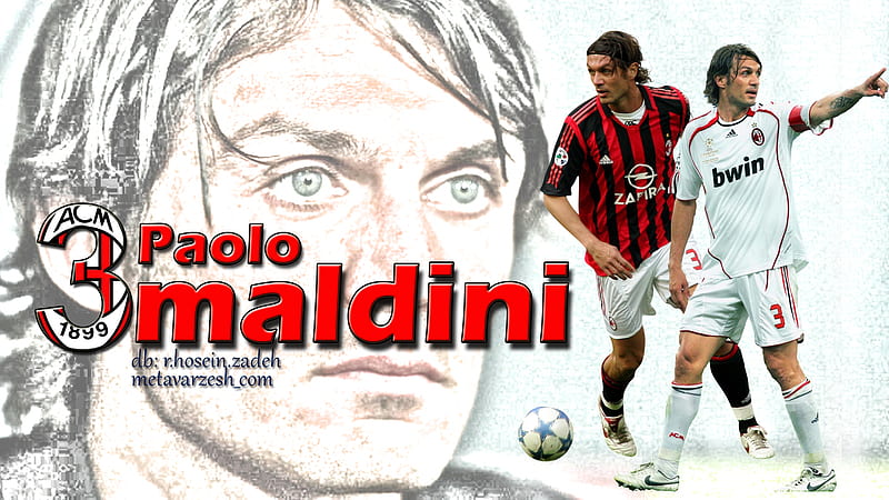 Soccer, Paolo Maldini, A.C. Milan, HD wallpaper