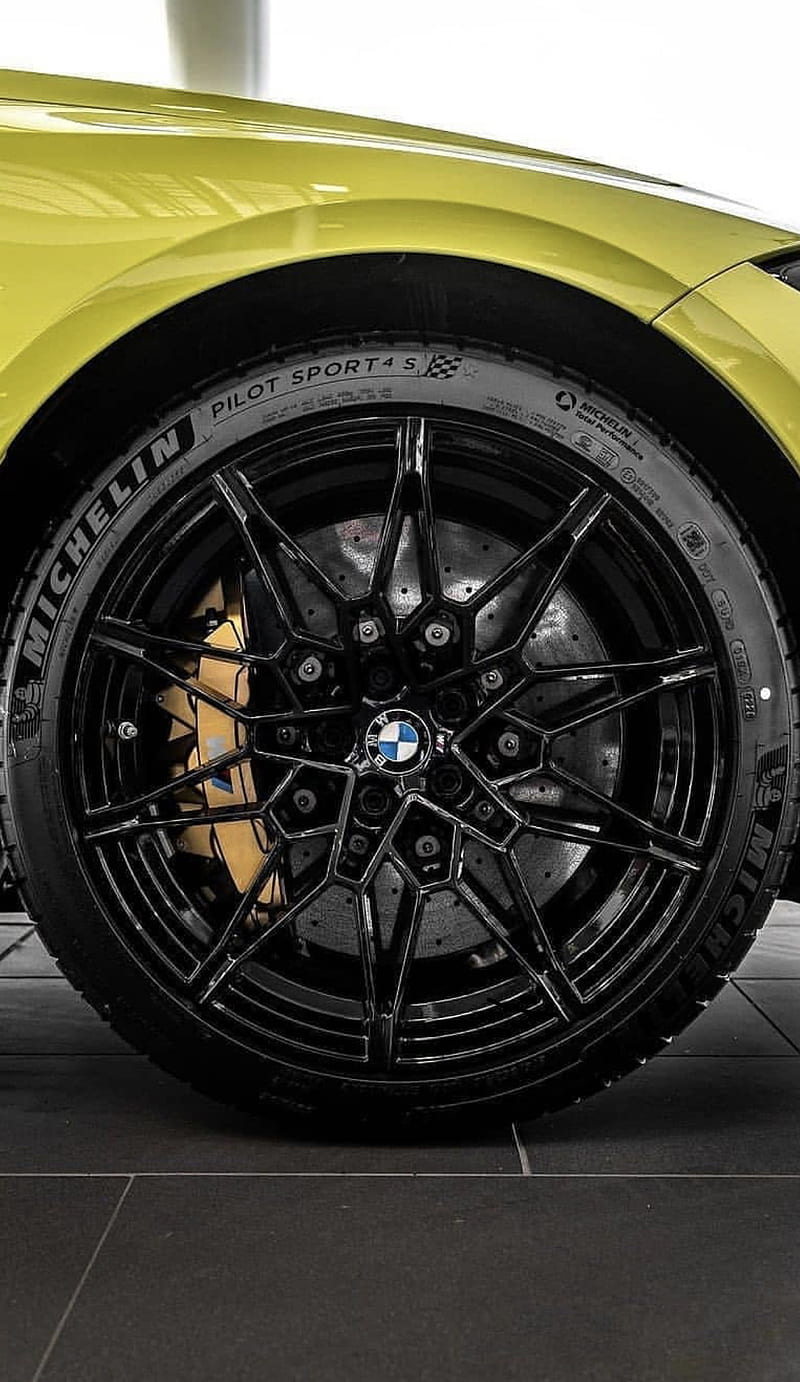 2021 BMW M4 rim , 2021 bmw m4, bmw wheel, cooper, countryman, logo, wheel, wheels, white, HD phone wallpaper