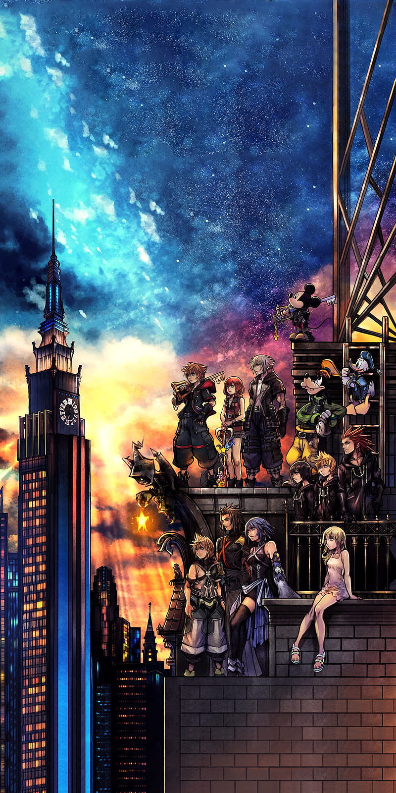 Download Kingdom Hearts Phone Enjoy the Adventure at Your Fingertips  Wallpaper  Wallpaperscom