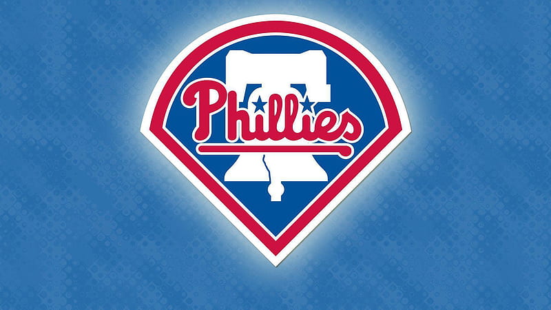 Logo Of Phillies With Blue Background Phillies, HD wallpaper
