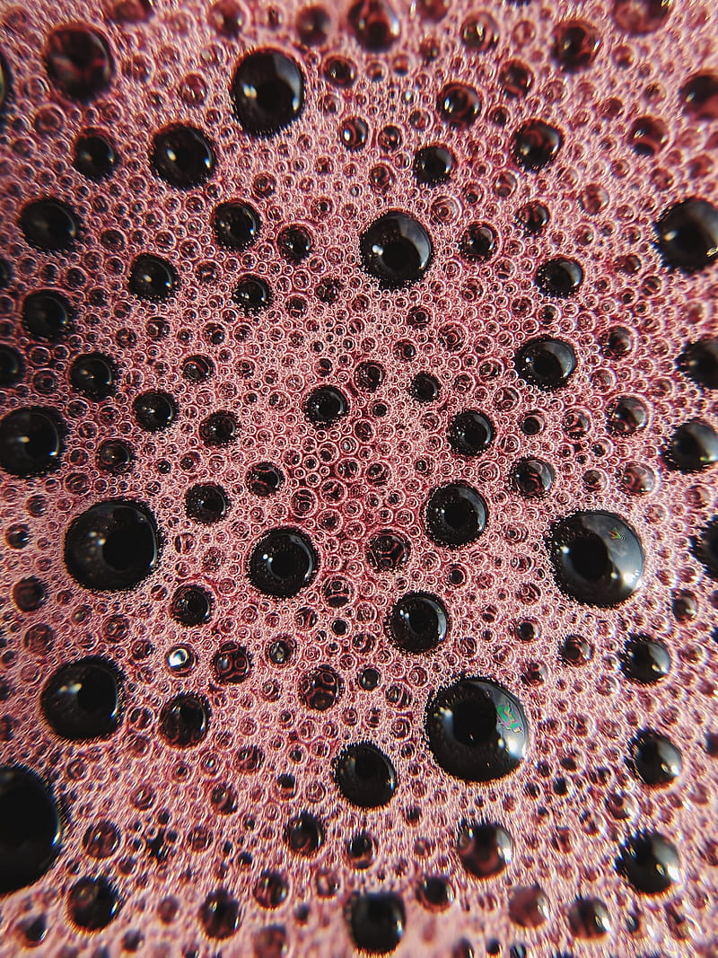bubbles, liquid, foam, macro, texture, HD phone wallpaper