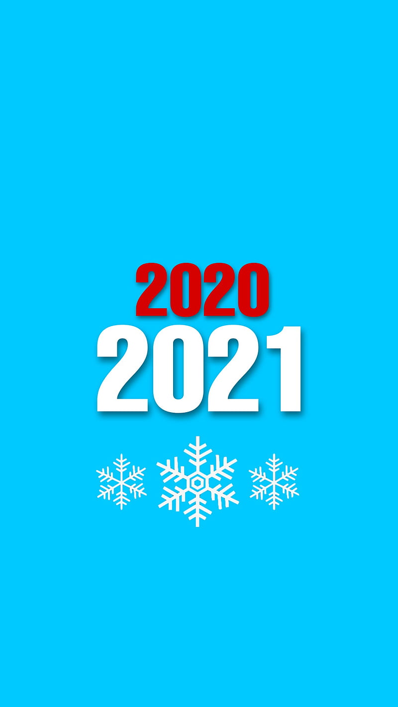 2021, 2020, new year 2021, HD phone wallpaper