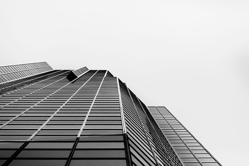 close-up graphy of high-rise building, HD wallpaper