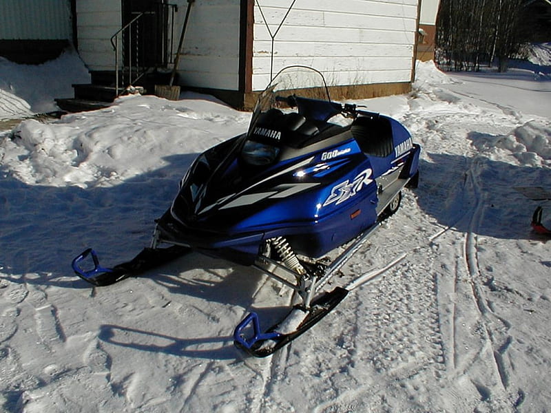 Yamaha SXR, thrill, Snowmobile, sled, ride, HD wallpaper