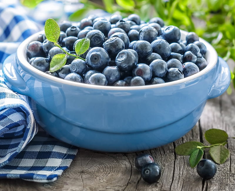 * Blueberries *, nature, food, fresh, fruits, HD wallpaper