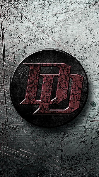 Daredevil DD Logo Vortex Red Rain 