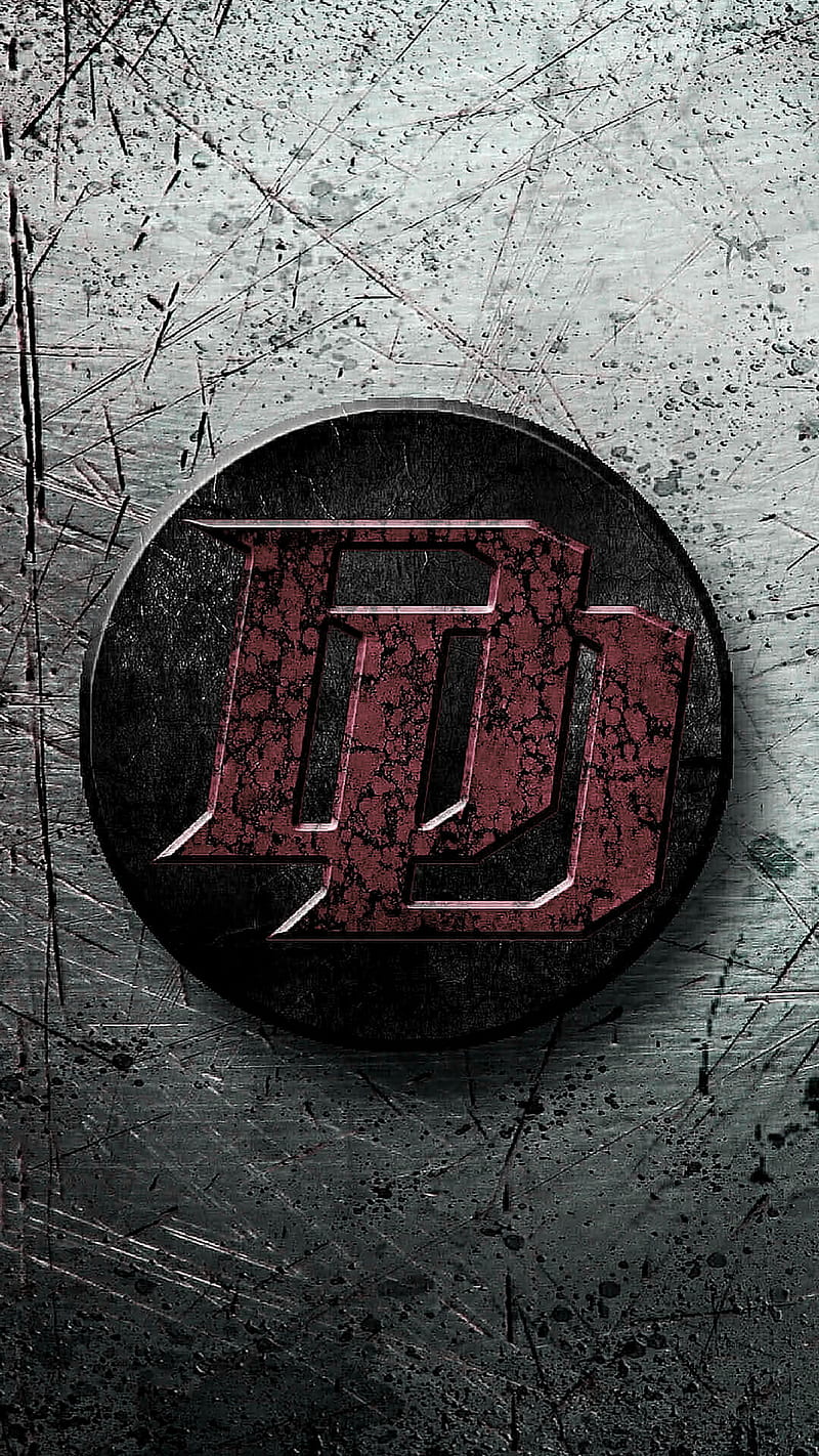 Daredevil, dd, logo, movie, tv show, wall, HD phone wallpaper